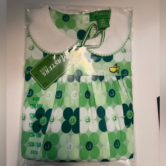 Masters Kids Green Floral Bubble - Picture 2 of 5